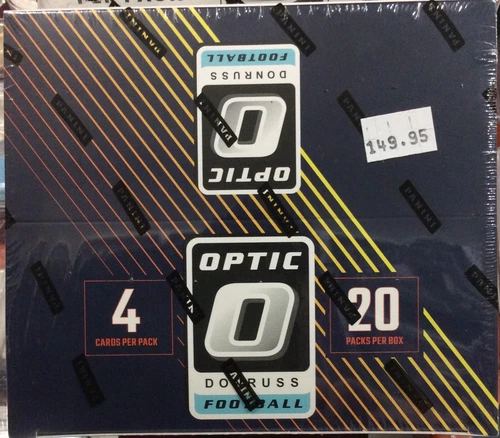 2024 Panini Donruss Optic Football Factory Sealed Counter Display Retail Box