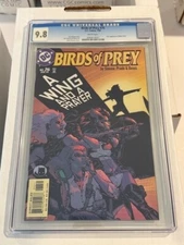 Birds of Prey 76 CGC 9.8 White DC 1st Black Alice - Huntress Batgirl Canary