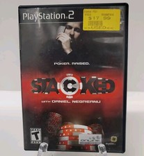 Stacked with Daniel Negreanu (PS2 Sony PlayStation 2) CIB Poker Game Tested 2006