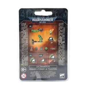 Warhammer 40K Salamanders Space Marine Upgrade Sprue - Games Workshop Official, Unassembled & Unpainted