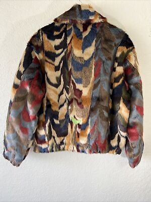 Supreme Faux Fur Coat Multicolor Men's - SS15 - US