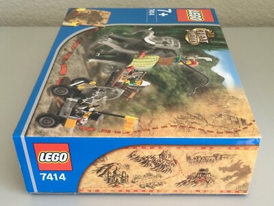 LEGO Adventurers Orient Expedition 7414 Elephant Caravan New