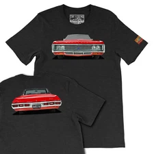 1969 Chevy Impala  The Legend Classic Car, Men's Gift T-shirts Made in USA