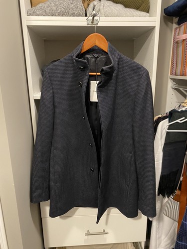theory men's wool coats & jackets