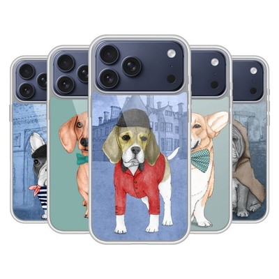OFFICIAL BARRUF DOGS SOFT GEL CASE FOR APPLE iPHONE PHONES