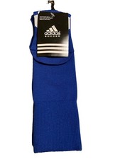 Adidas Youth Shoe Size 9C-1Y X Small Soccer Socks Game Sports Team Royal Blue