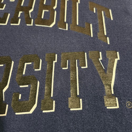 Champion Vanderbilt University XL Short Sleeve T-Shirt Y2K Single Stitch VTG - 第 4/12 張圖片