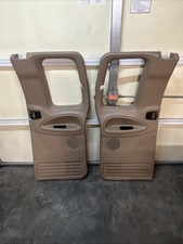 Oem 1998-2001 Dodge Ram 1500 Rear Door Trim Panel Panels Set Of Two Light Tan