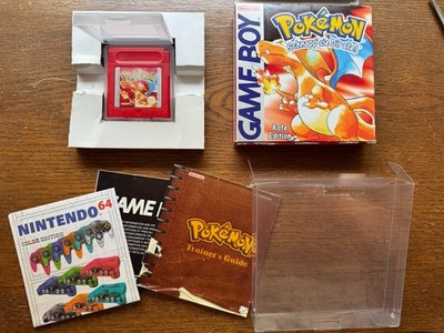Pokémon Rote Edition Nintendo Game Boy OVP, PAL