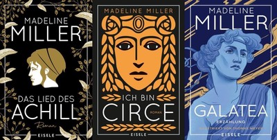 Madeline Miller / Das Lied des Achill + Ich bin Circe + Galatea + 1 exklusiv ...