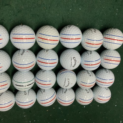 24 Callaway Chrome Tour / Tour X Triple Track Mint 5A/4A Used Golf Balls - Picture 4 of 4