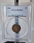 1888 1C Indian Head Cent Proof PCGS PR65BN