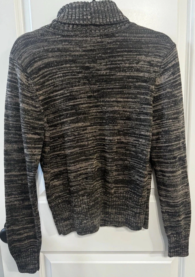 Pria Women Brown Black Green Turtleneck Sweater M - Image 2 of 4