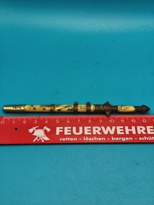 Vintage 1950s Japanese Mini Tanto Dagger Miniature Sword Faux Bone Marked 4.5''