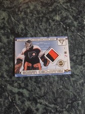 2001-02 Private Stock Titanium  Cechmanek / Dopita DUAL COLOR  Jersey Card /202