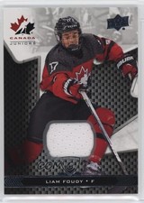 2018 Upper Deck Team Canada Juniors Team Canada Jerseys Liam Foudy #37 0dk