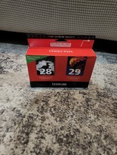 Lexmark 28 Black 29 Color Genuine Ink Cartridges For X5075 X5320 X5340 X5410