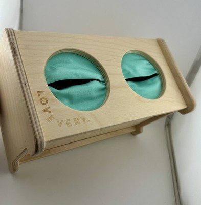 LOVEVERY : Montessori Sensory Play Box Kit Guessing Game BOX ONLY