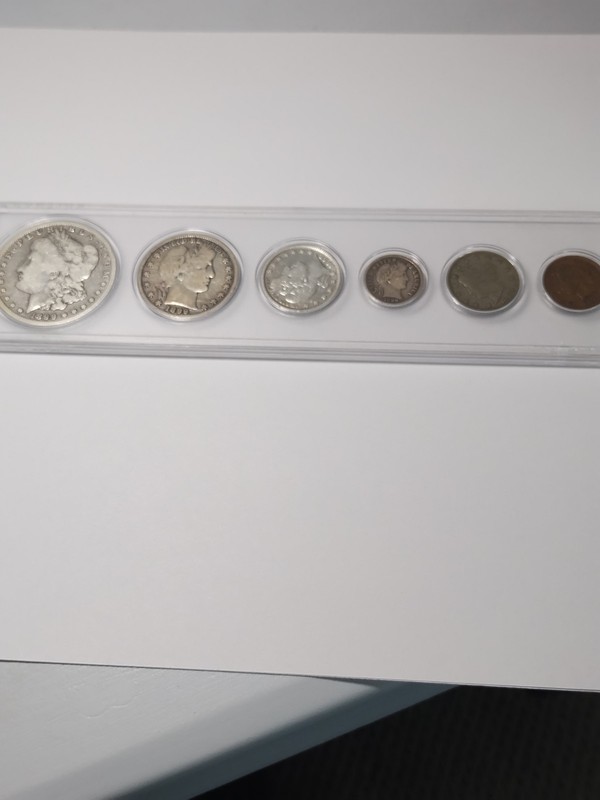 $$RARE$$ 1899 US 6 Coin Year Set  Circulated But Great Condition!