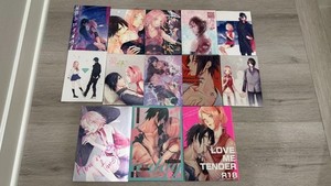 NARUTO SASUKE X SAKURA (SASUSAKU) DOUJINSHI COLLECTION (13 BOOKS TOTAL)