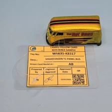 HOT WHEELS 2025 UNSPUN YELLOW CARD  VOLKSWAGEN T1 PANEL BUS - YELLOW CARD 