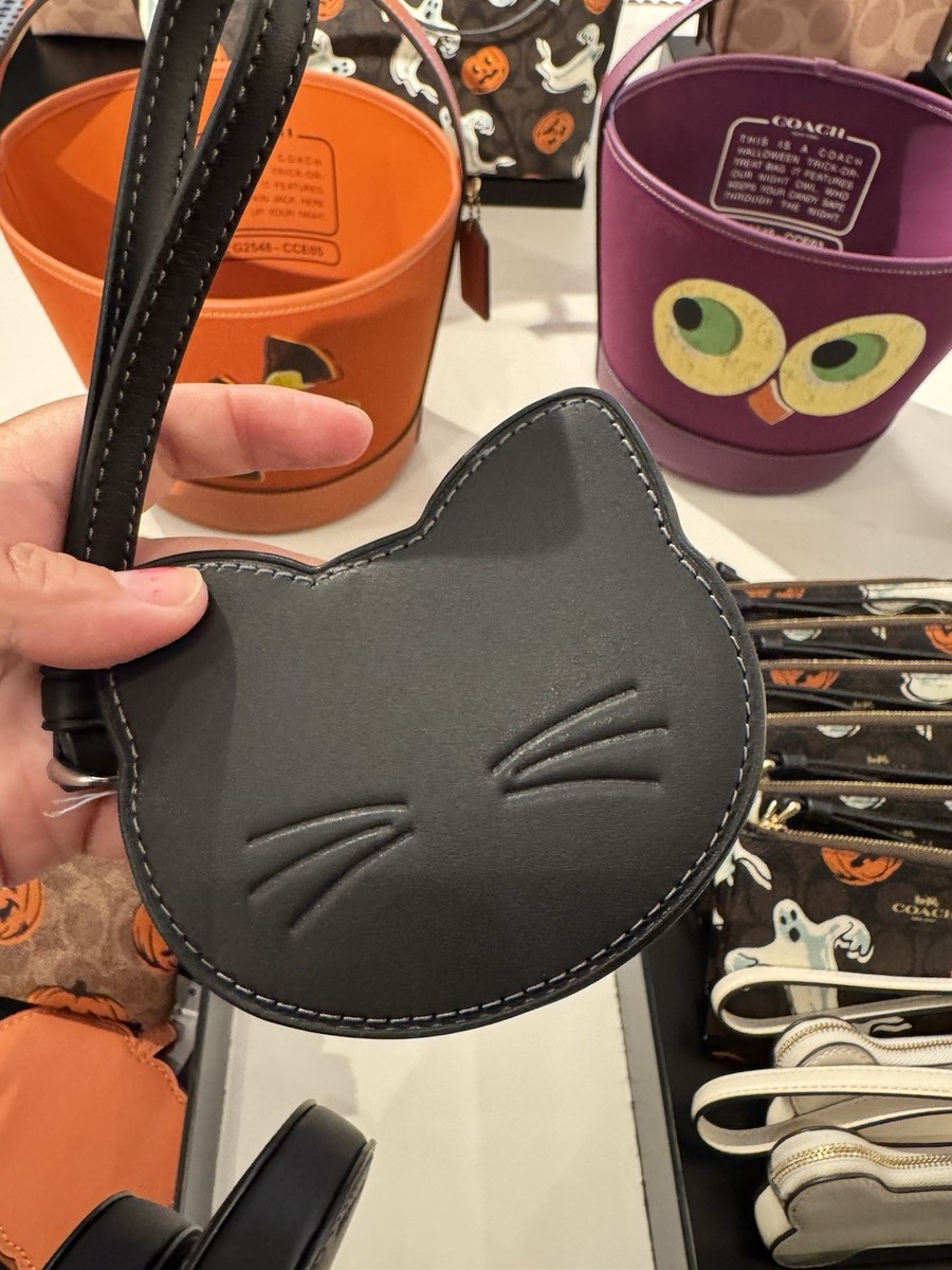 Coach Cat Coin Case | eBay