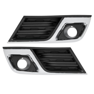 KUAFU Fog Light Bezels Compatible with 2013-2017 Chevy Chevrolet Traverse Rig...