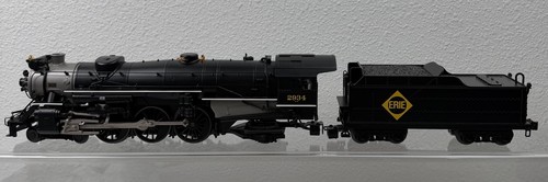 Locomotora de vapor y licitadora Lionel 6-28067 Erie 4-6-2 Pacific #3876 LN | Condition: Used