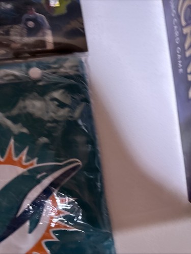 NFL Miami Dolphins Chef Sombrero y Delantal Set PSG Licencia Oficial Nuevo - Imagen 2 de 4