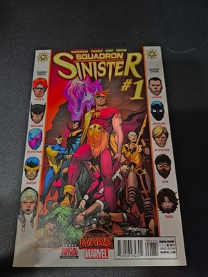 Marvel Comics Squadron Sinister #1 Boarded Variant First Printing Guggenheim