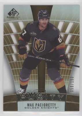 2021 Upper Deck SP Game Used Edition Purity Gold 59/150 Max Pacioretty #P-36 o1h
