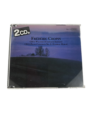 2CD Frederic Chopin - Waltzes Complete Edition Piano Concerto No 2 Funeral March