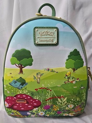 Loungefly Pokemon Grass Type Scene Mini Backpack **BRAND NEW**