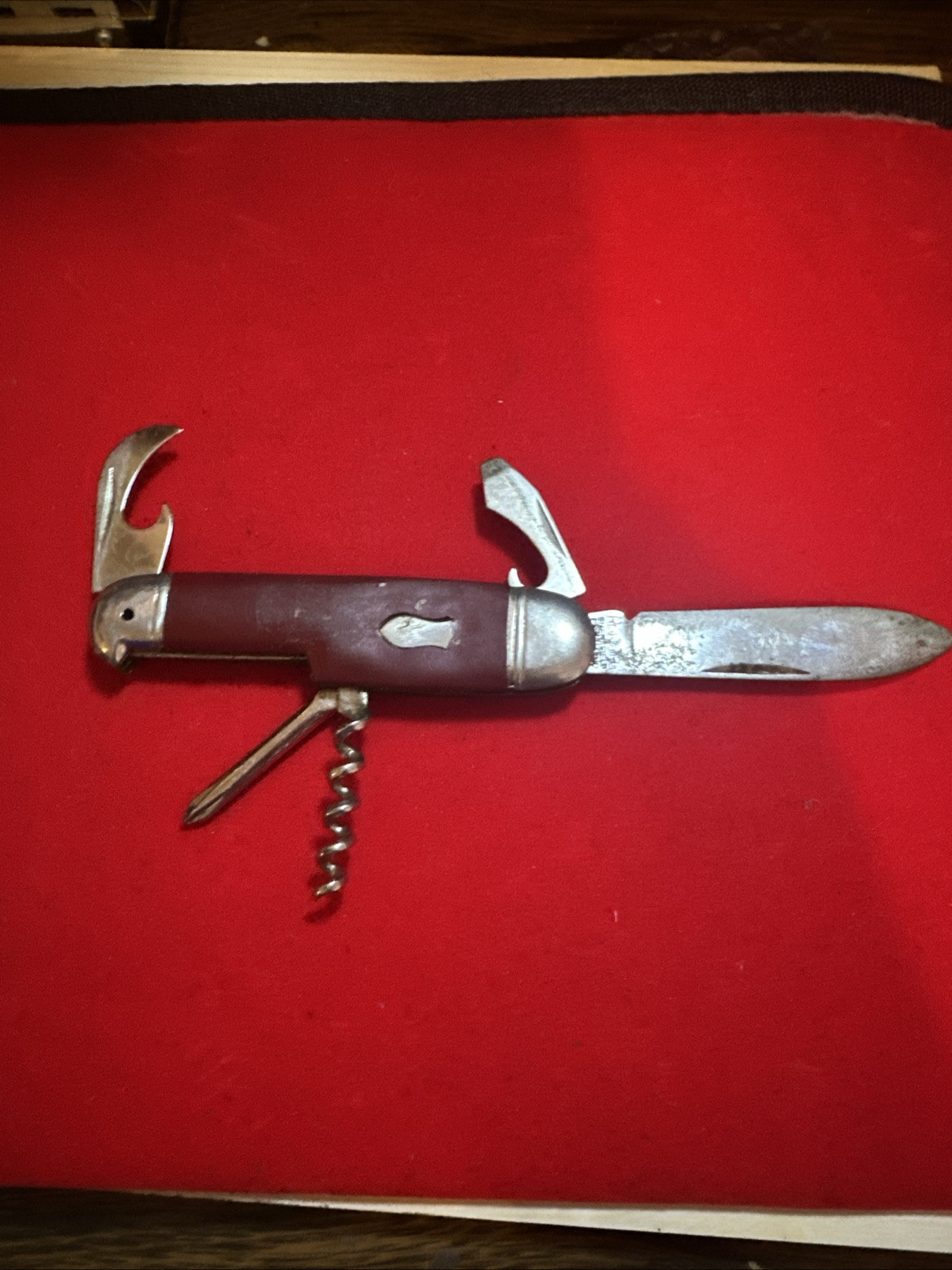 Vintage Richards Sheffield England Multi-Tool Pocket Knife