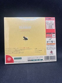 Unopened Christmas Seaman Present Disc Dreamcast Sega Japan Import F/S FedEx DHL