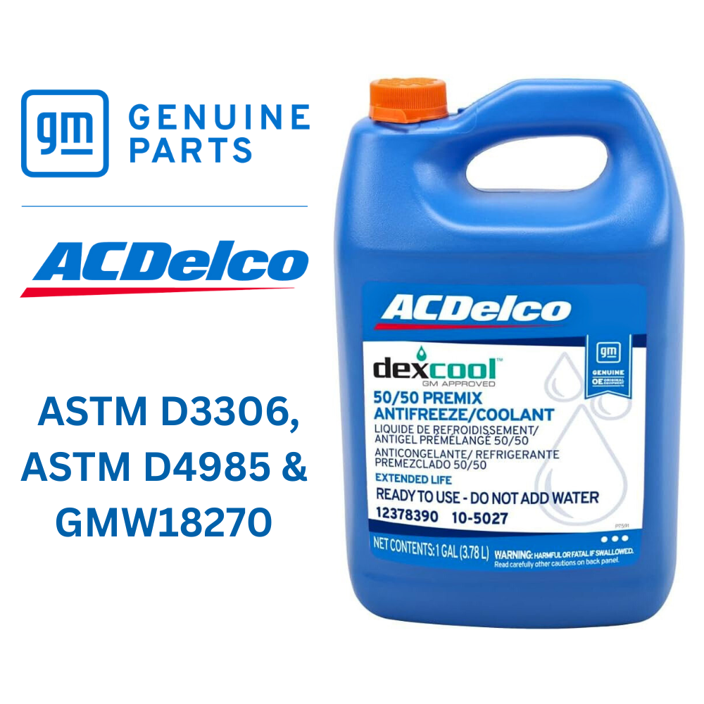GM 12378390 DEX-COOL 50/50 PREMIX FOR GMC SIERRA YUKON ESCALADE 1