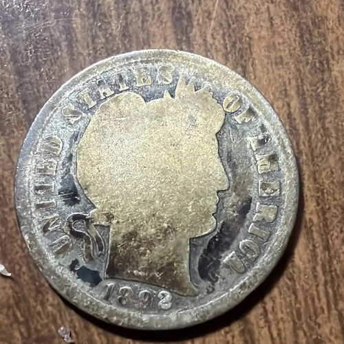 1892-S Barber Dime — photo from another recent sale