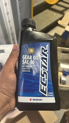 (Pack Of 3 ) Suzuki Marine 990A0-01E81-01Q ECSTAR Hypoid Gear Oil SAE 90