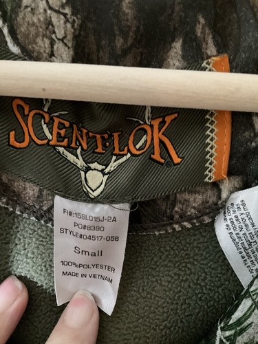 Camo Hunting Jacket Womens S Heart Stopper ScentLoc Fishing Outdoors Realtree - Picture 3 of 8