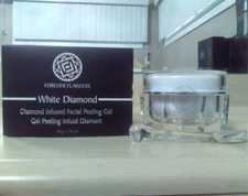 FOREVER FLAWLESS WHITE DIAMOND INFUSED FACIAL PEELING GEL- 1.76 fl oz / 50 g-NEW