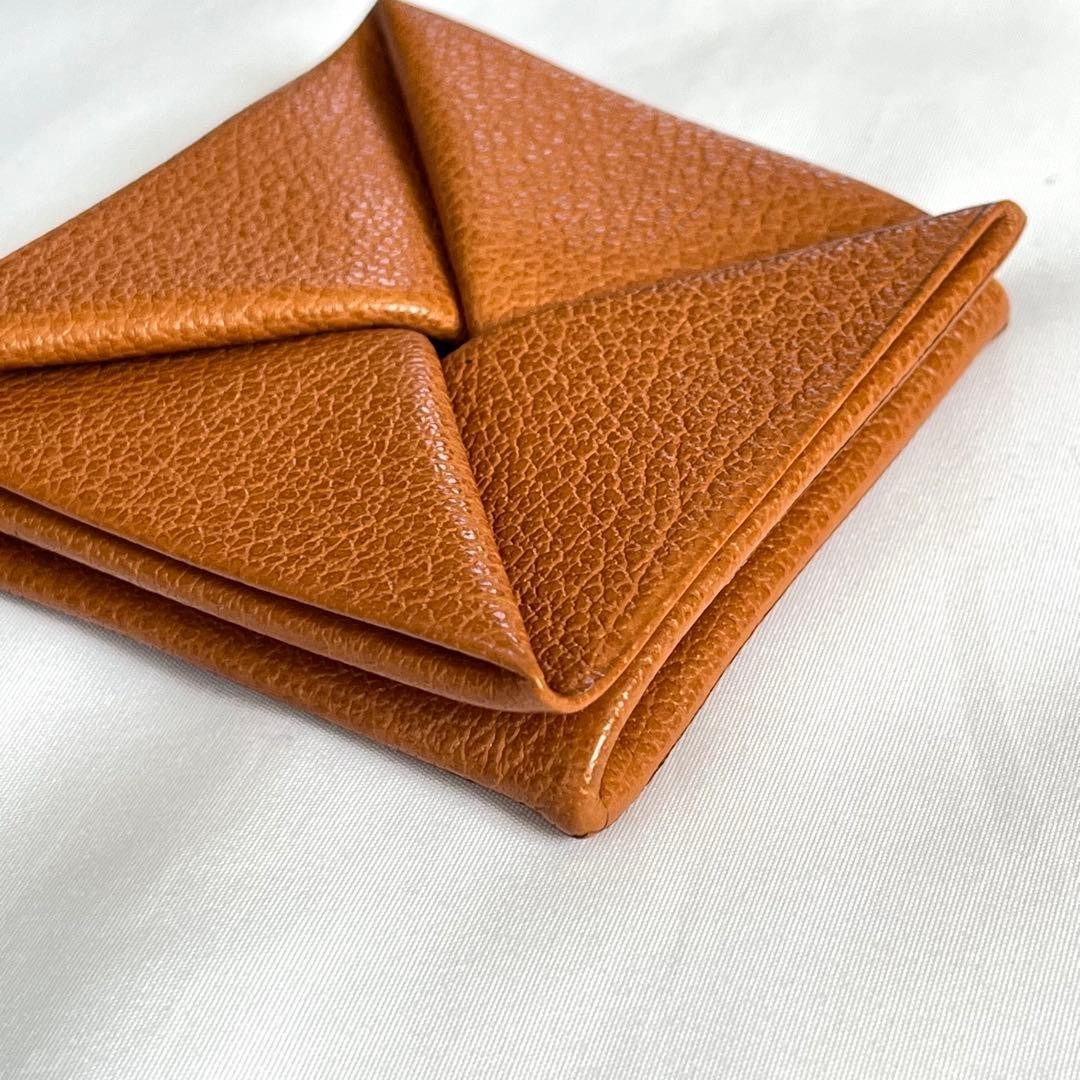 HERMES Coin Case Zulu Brown | eBay