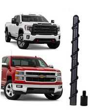 Short Spiral Rubber Antenna Compatible with Chevy Silverado 1500  GMC Sierra