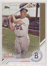 2017 Topps Topps Salute Legend Duke Snider #S-8 HOF o9f