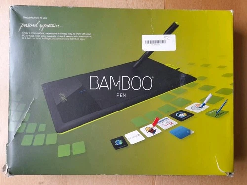 Wacom Bamboo Pen Drawing Tablet CTL-470K-EN Black Boxed