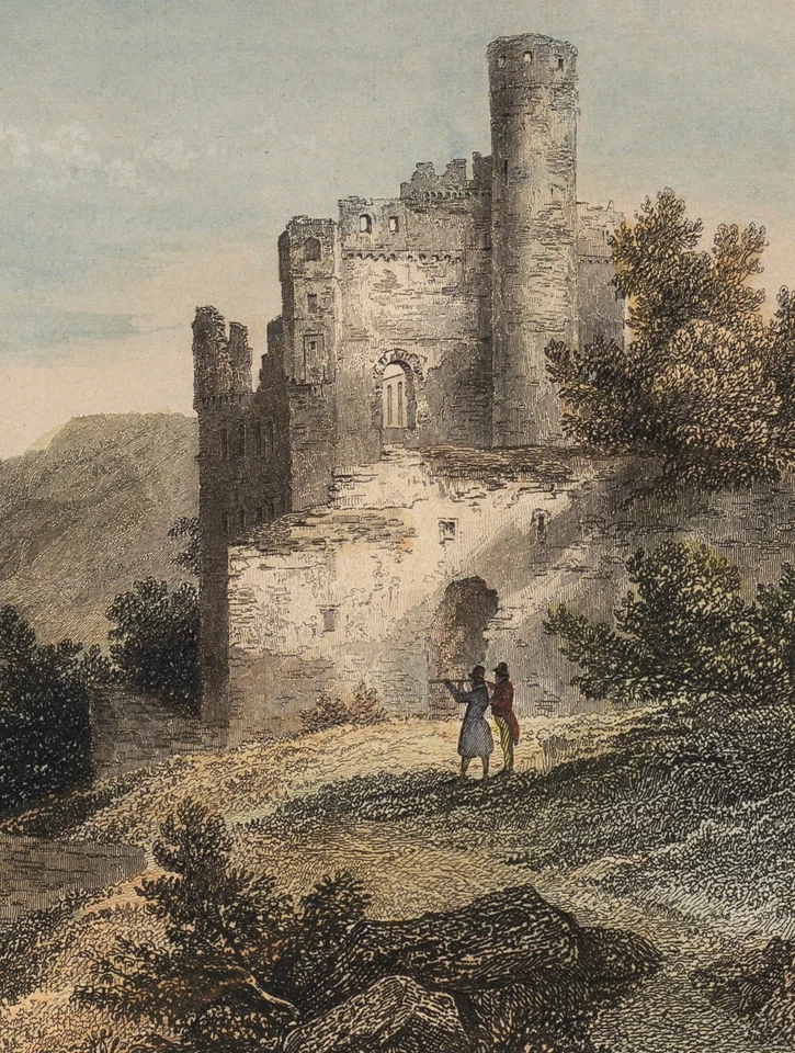 WINKLES (*1801) nach FROMMEL (*1789), "Die Maus", Burg Maus, Sst. Romantik - Bild 4 von 4