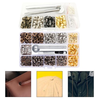 5 mm Ösen, Ösen, Werkzeugsatz, Kleidung, Leinwand, Gürtel, solide Tasche,