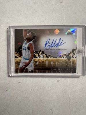 2024 Topps Midnight Brandon Miller Rookie Auto /5! 
