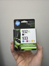 HP 932XL/933 N9H62FN Cyan/Black/Magenta/Yellow Ink Cartridge 07/2027