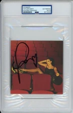 Taylor Swift Signed Life of a Showgirl RED Photo PSA DNA COA Autograph w/ HEART