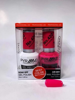 PYRAMID DUO Gel & Nail Polish 0.5 oz Full-Line Collection [#301-530]